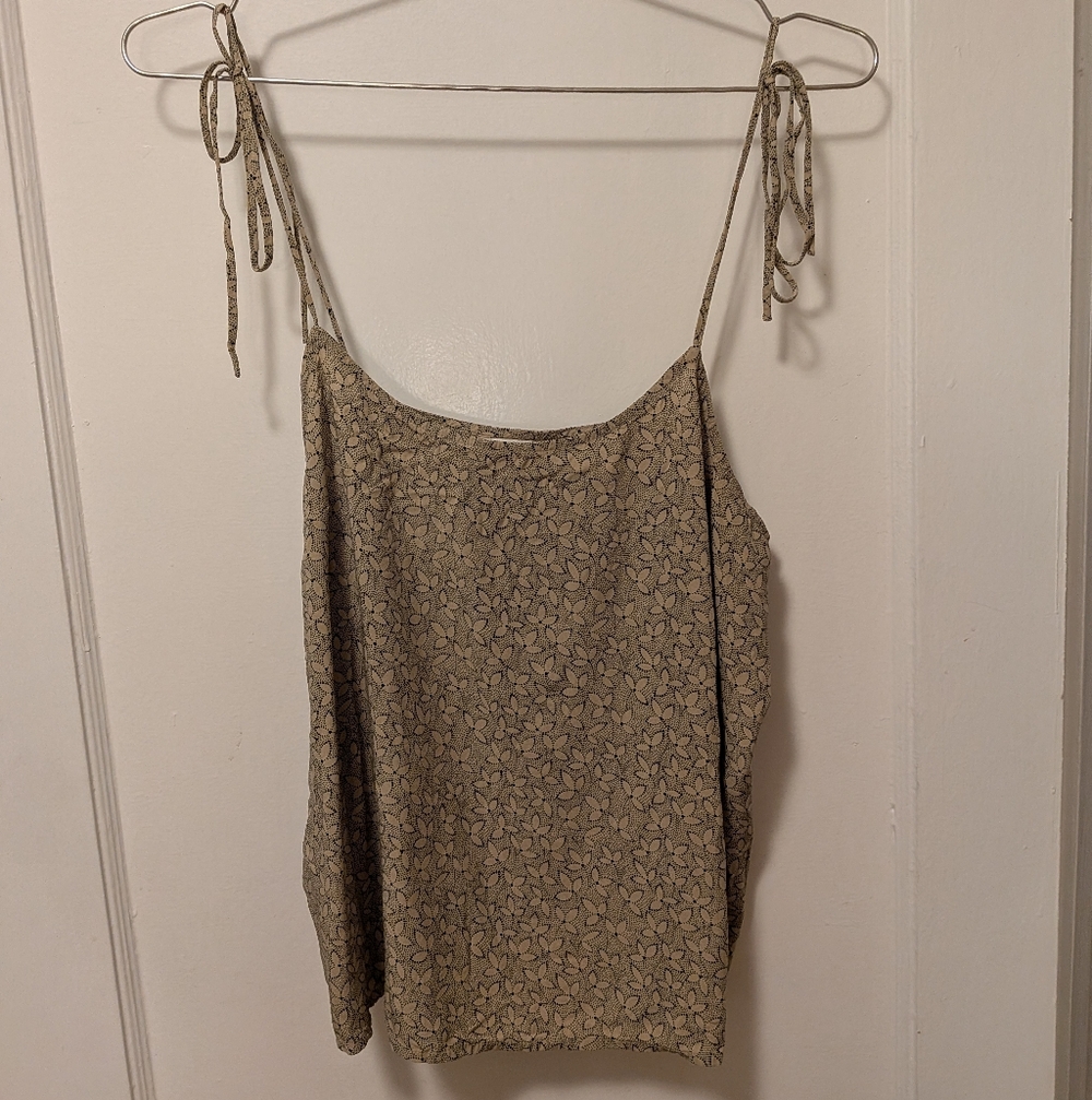 Levi's Floral Tie Strap Tank